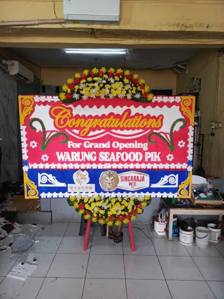 Papan Bunga Ucapan Selamat Kesenden Kejaksan